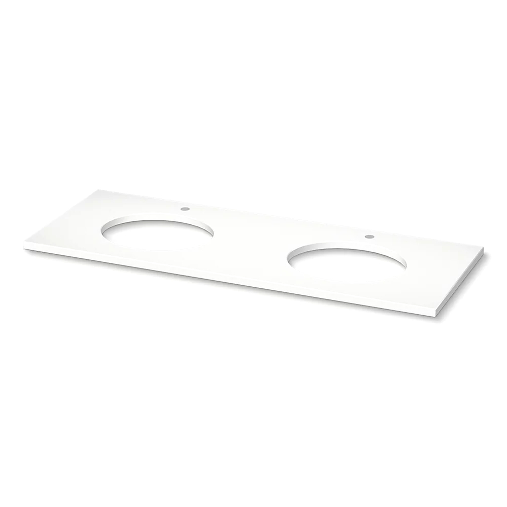 Kohler 28259-MMW Quartz 61 Top W/ 2 Oval Um Cutout Ns