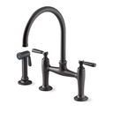 Kohler 28356-BL Edalyn Bridge W/ Side Spray