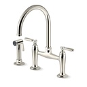 Kohler 28356-SN Edalyn Bridge W/ Side Spray