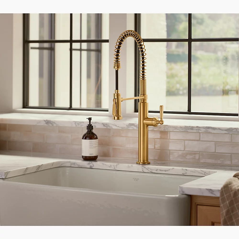 Kohler 28360-2MB Edalyn Semi-Pro Kitchen Faucet