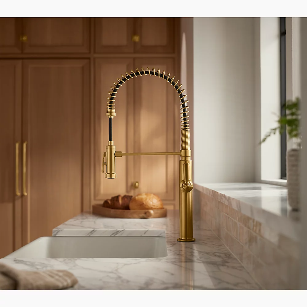 Kohler 28360-SN Edalyn Semi-Pro Kitchen Faucet