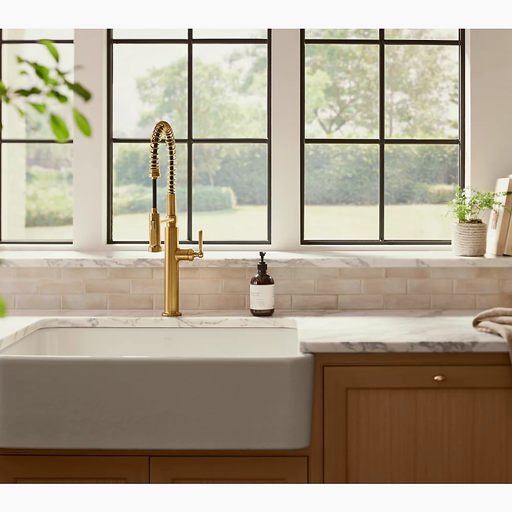 Kohler 28360-SN Edalyn Semi-Pro Kitchen Faucet