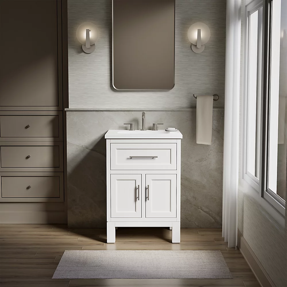 Kohler 28379-ASB-0 Quo Vanity 24 Inches