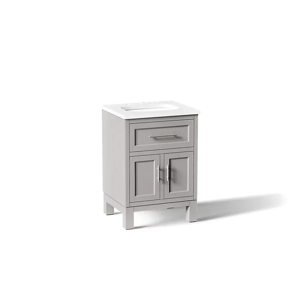 Kohler 28379-ASB-1WT Quo Vanity 24 Inches