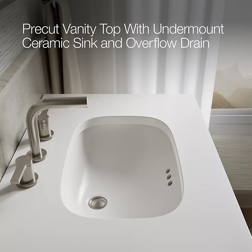 Kohler 28380-ASB-1WT Quo Vanity 30 Inches