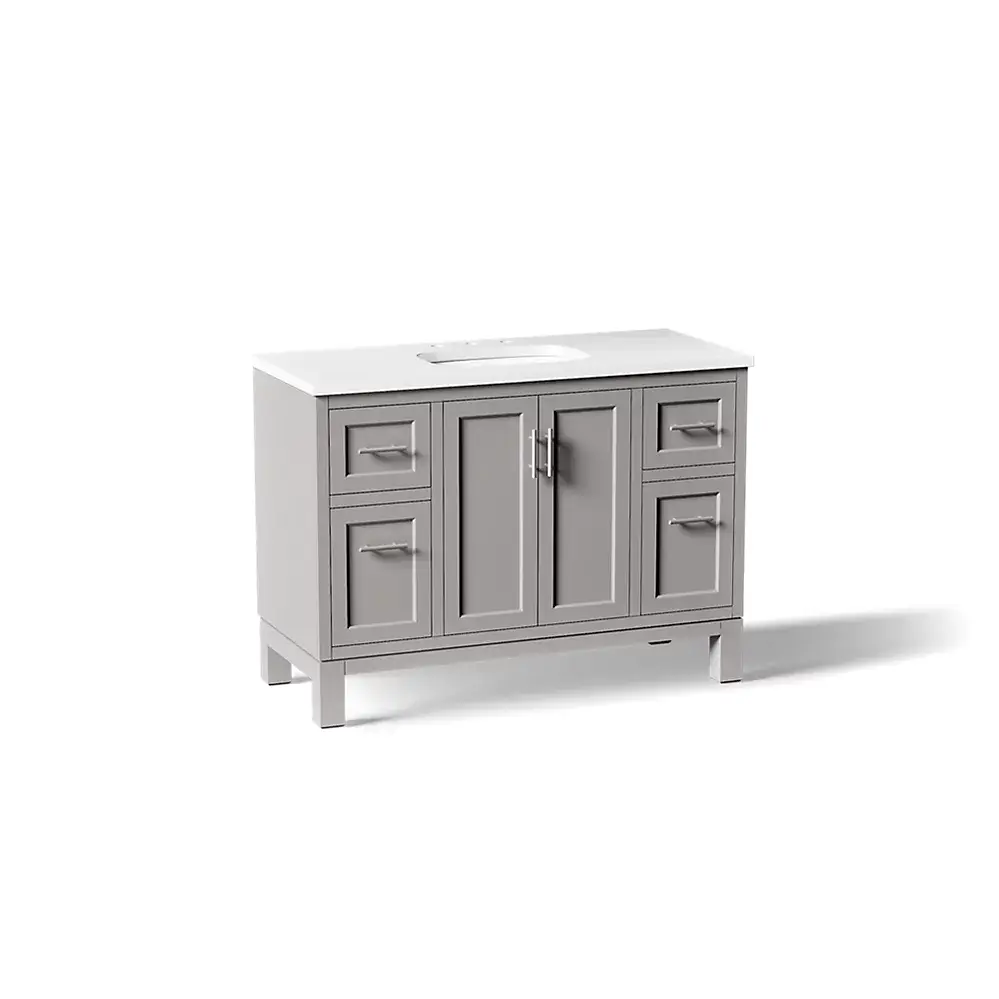 Kohler 28383-ASB-1WT Quo Vanity 48 Inches