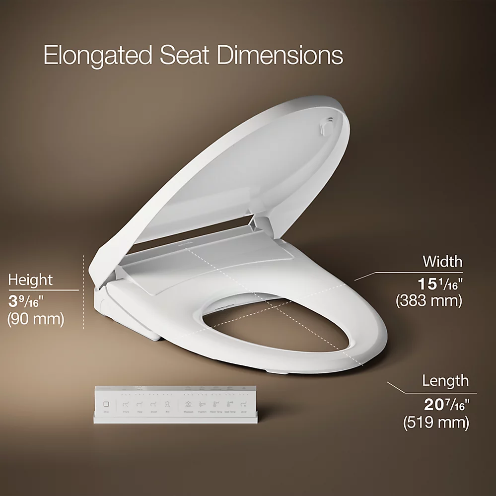 Kohler 28821-0 Purewash E930 Bidet Seat