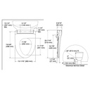 Kohler 28821-0 Purewash E930 Bidet Seat