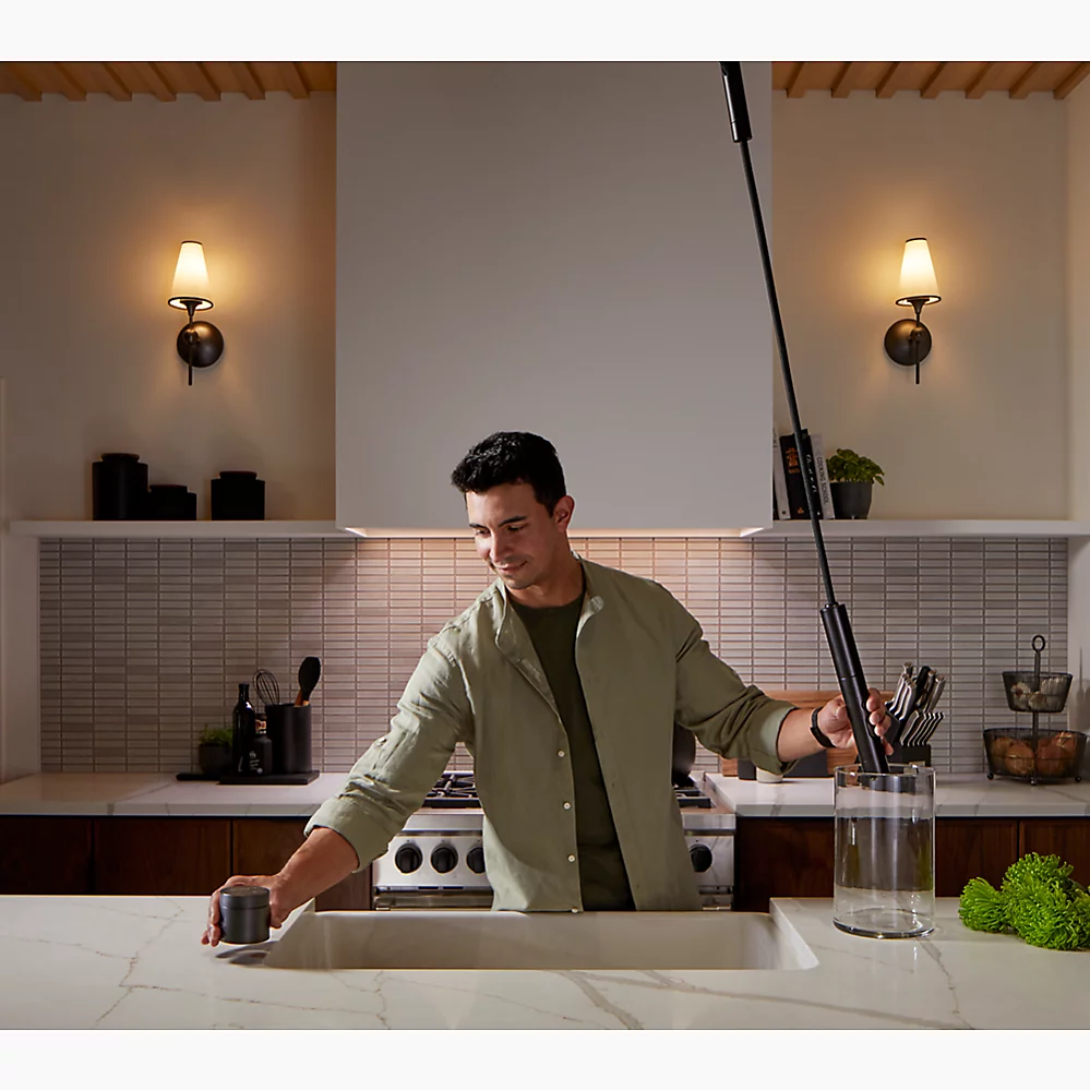 Kohler 29179-BL Purist Suspend Ceiling Mnt Kitchen Fct