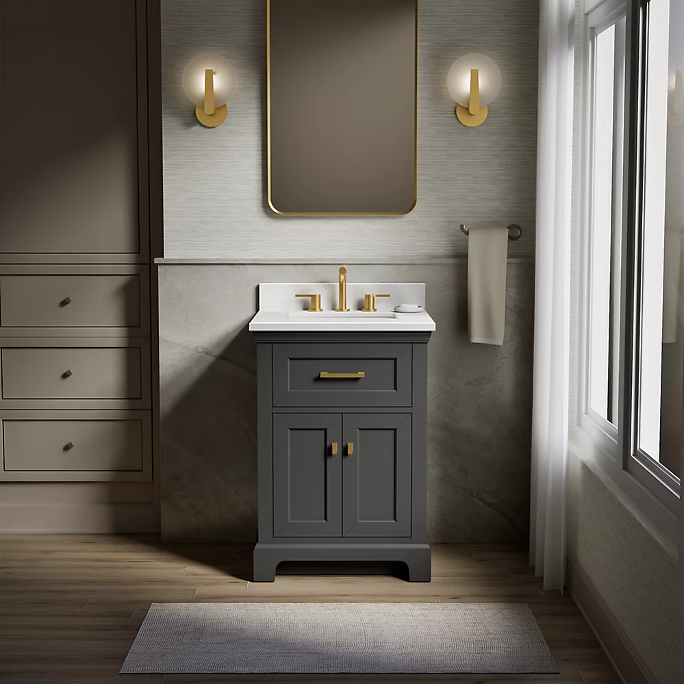 Kohler 29259-BD1-DWG Charlemont 24 Inch Vanity Set