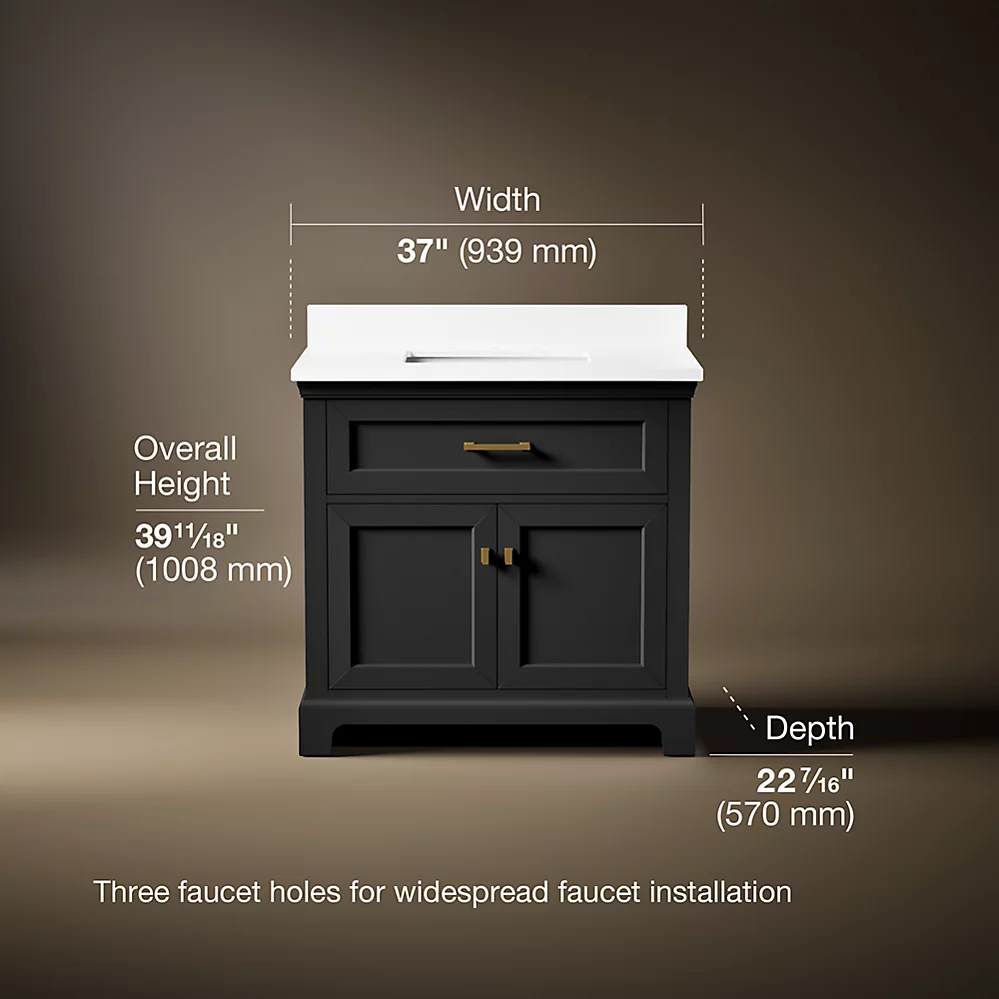 Kohler 29261-BD1-DWG Charlemont 36 Inch Vanity Set
