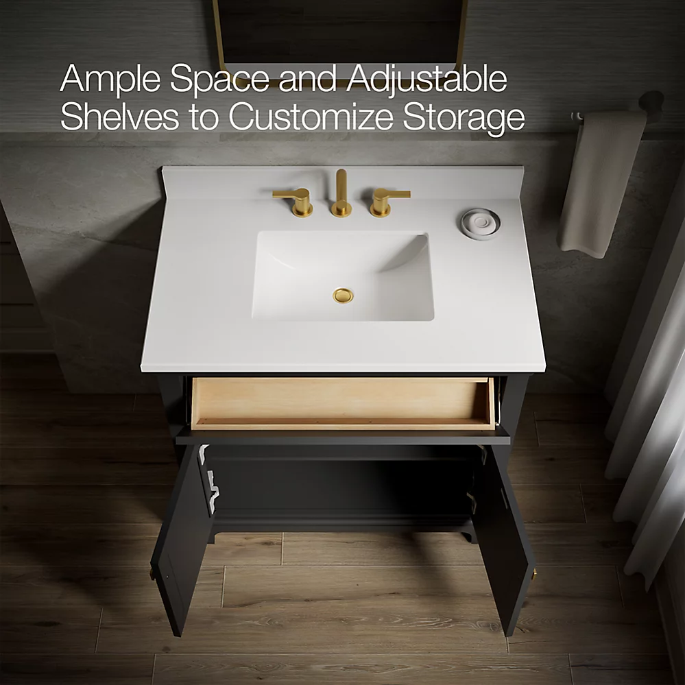 Kohler 29261-BD1-DWG Charlemont 36 Inch Vanity Set