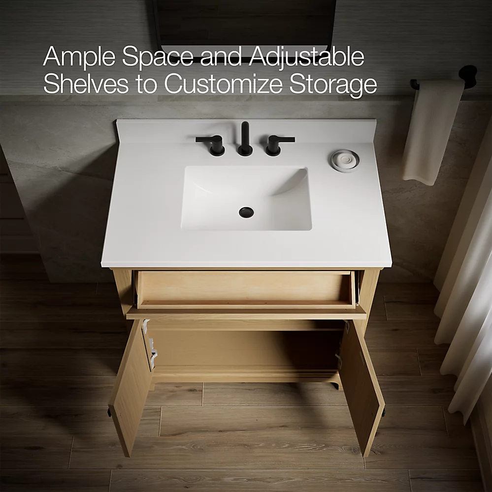 Kohler 29261-BD1-WEK Charlemont 36 Inch Vanity Set
