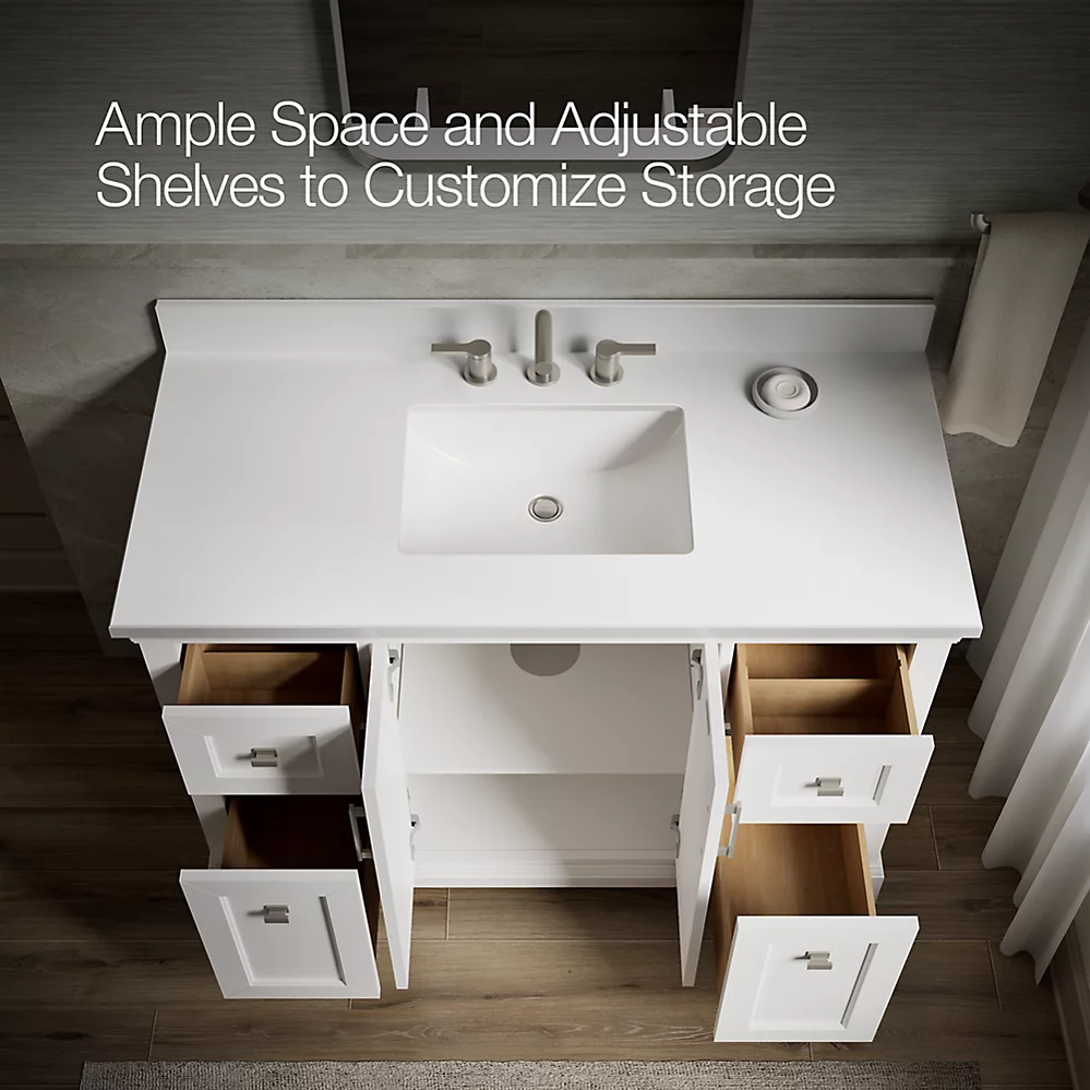 Kohler 29262-BD1-0 Charlemont 48 Inch Vanity Set