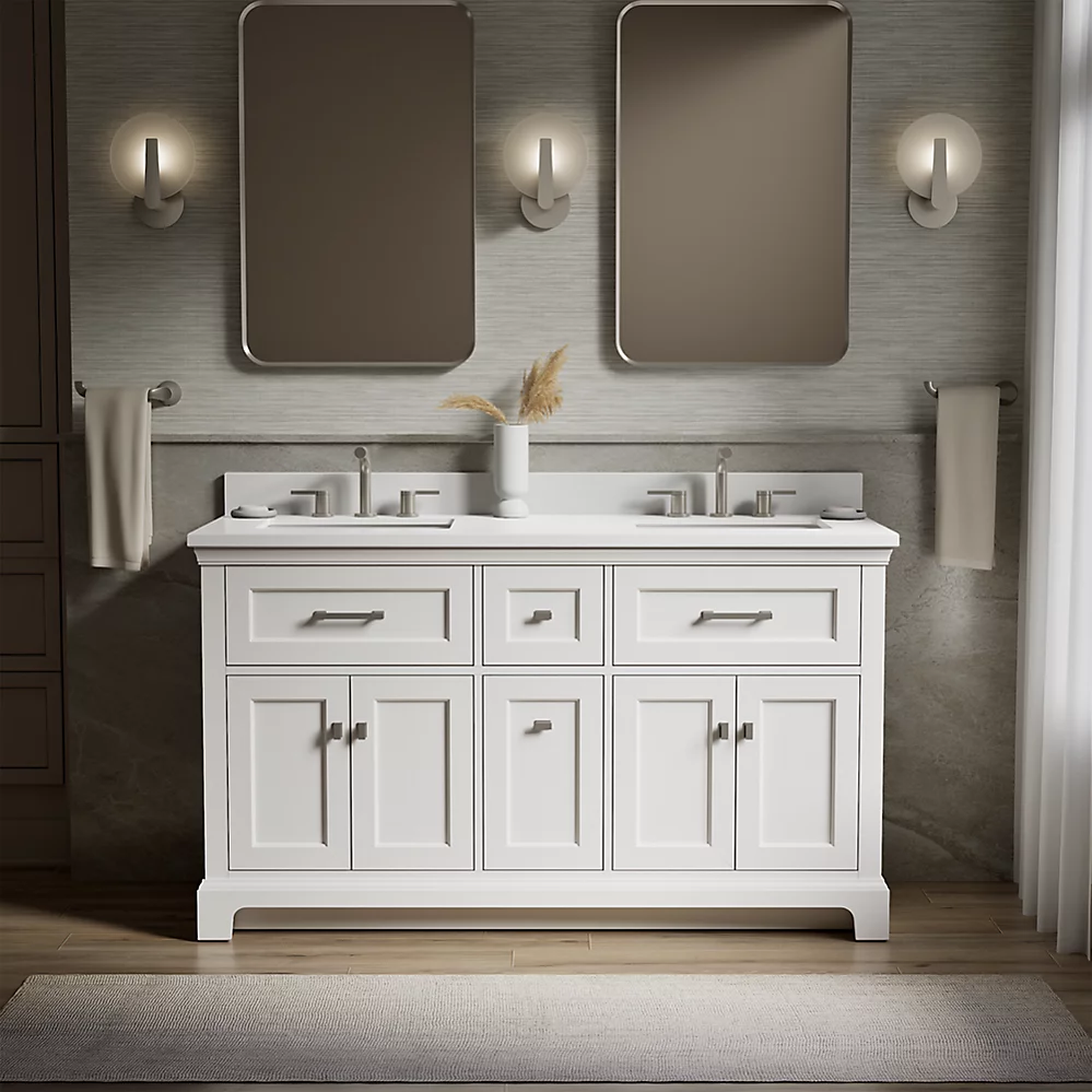 Kohler 29263-BD1-0 Charlemont 60 Inch Vanity Set