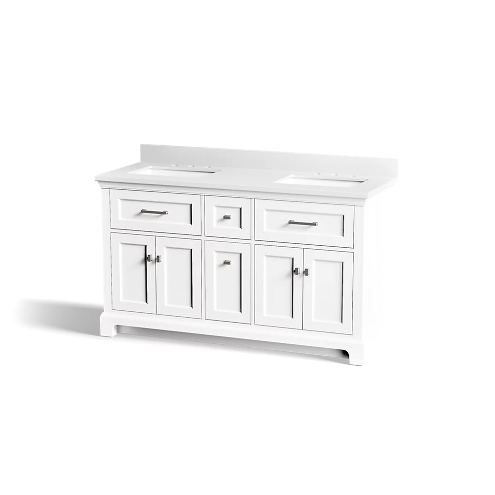Kohler 29263-BD1-0 Charlemont 60 Inch Vanity Set