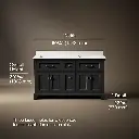 Kohler 29263-BD1-DWG Charlemont 60 Inch Vanity Set