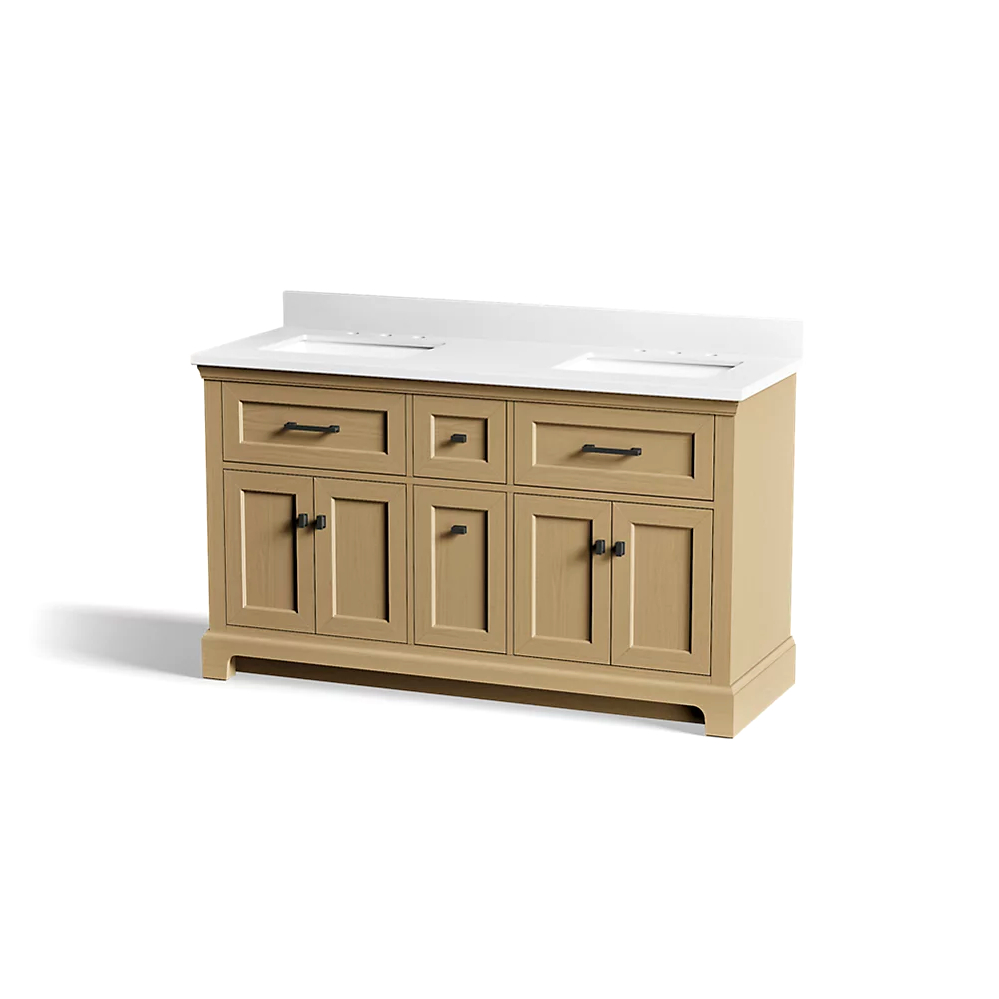 Kohler 29263-BD1-WEK Charlemont 60 Inch Vanity Set