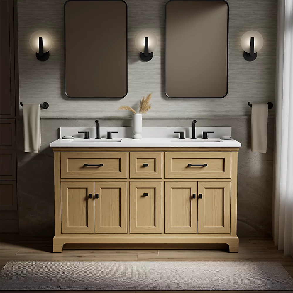 Kohler 29263-BD1-WEK Charlemont 60 Inch Vanity Set