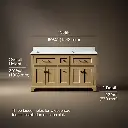 Kohler 29263-BD1-WEK Charlemont 60 Inch Vanity Set