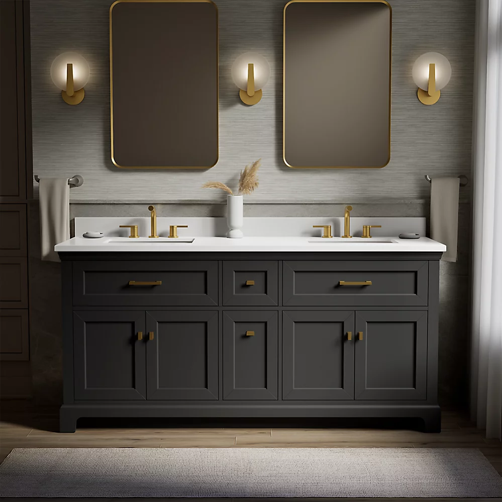 Kohler 29264-BD1-DWG Charlemont 72 Inch Vanity Set