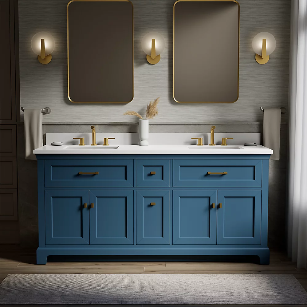 Kohler 29264-BD1-TDB Charlemont 72 Inch Vanity Set