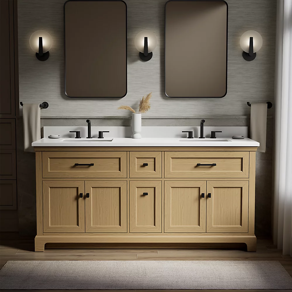 Kohler 29264-BD1-WEK Charlemont 72 Inch Vanity Set