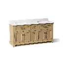 Kohler 29264-BD1-WEK Charlemont 72 Inch Vanity Set
