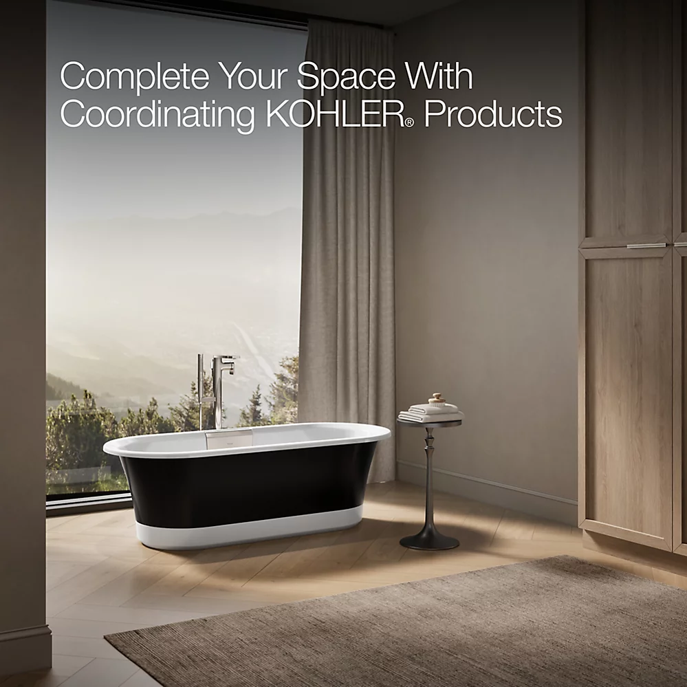 Kohler 29326-P5B0-0 Volute Oval 63 W Base