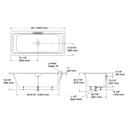 Kohler 29328-P5-0 Volute Rect 63 W Base