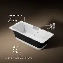 Kohler 29328-P5B0-0 Volute Rect 63 W Base