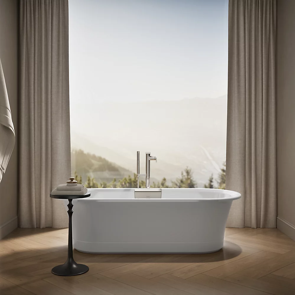 Kohler 29330-0-0 Volute Oval 70-7/8 W Base