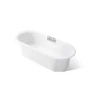 Kohler 29330-0-0 Volute Oval 70-7/8 W Base