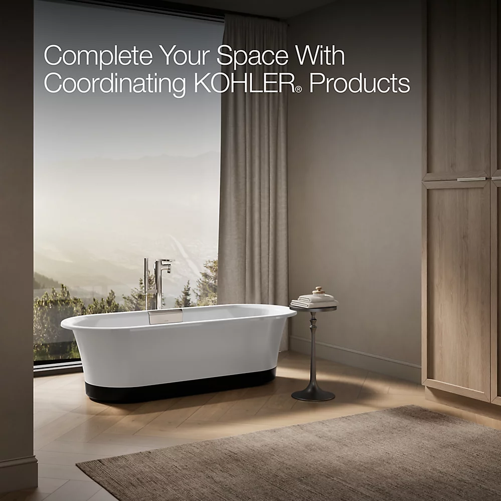 Kohler 29330-0B7-0 Volute Oval 70-7/8 W Base