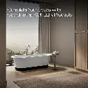 Kohler 29330-0B7-0 Volute Oval 70-7/8 W Base