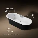 Kohler 29330-P5-0 Volute Oval 70-7/8 W Base