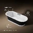 Kohler 29330-P5B0-0 Volute Oval 70-7/8 W Base