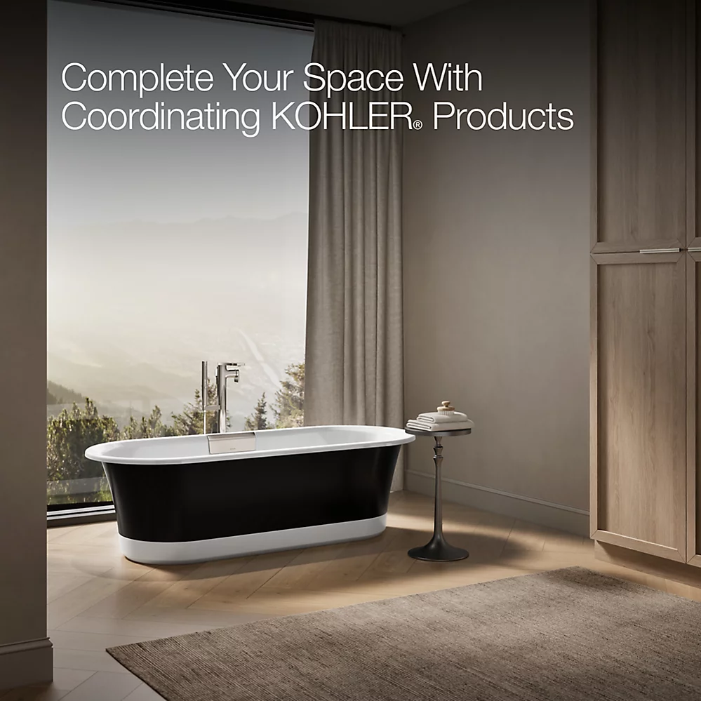 Kohler 29330-P5B0-0 Volute Oval 70-7/8 W Base