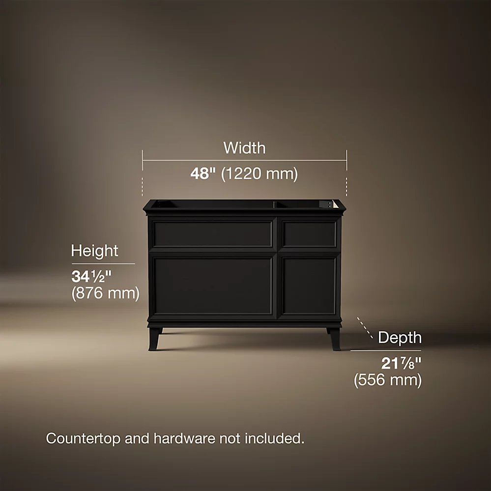 Kohler 29481-BWK Artifacts 48 Vanity