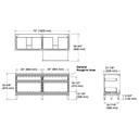 Kohler 29482-WEK Artifacts 72 Vanity