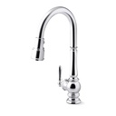 Kohler 29709-WB-CP Artifacts Pull-Down W/ Kohler Konnect