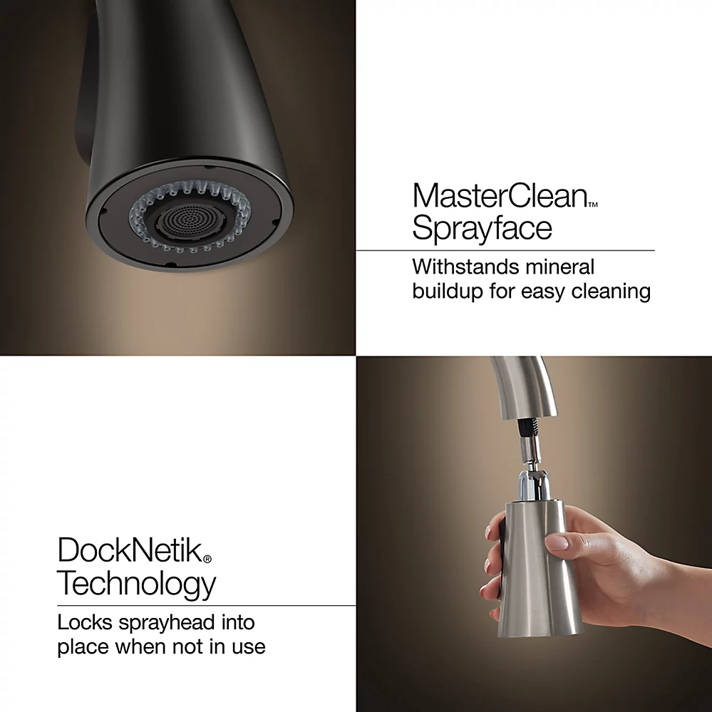 Kohler 29709-WB-CP Artifacts Pull-Down W/ Kohler Konnect