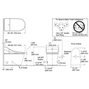 Kohler 29777-PA-0 Innate Intelligent Toilet