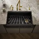 Kohler 29825-CM1 Cairn 1 Basin 36 Faceted Decor Aprn