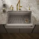 Kohler 29825-CM3 Cairn 1 Basin 36 Faceted Decor Aprn