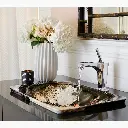 Kohler 30334-DM1-0 Dutchmaster Blush Floral Rectangle Lav