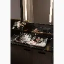 Kohler 30334-DM1-0 Dutchmaster Blush Floral Rectangle Lav
