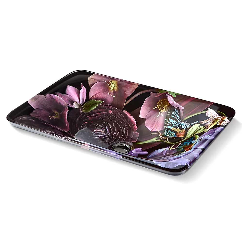 Kohler 30334-DM2-0 Dutchmaster Midnight Floral Rect Lav