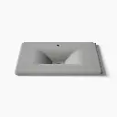 Kohler 3049-1-FT Iron/Impressions Ci Itb, 31 In, 1-Hole