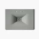 Kohler 3049-8-FT Iron/Impressions Ci Itb, 31 In, 8Cc